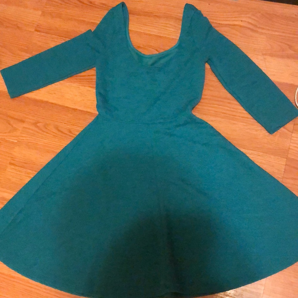 A dress, it’s stretchy